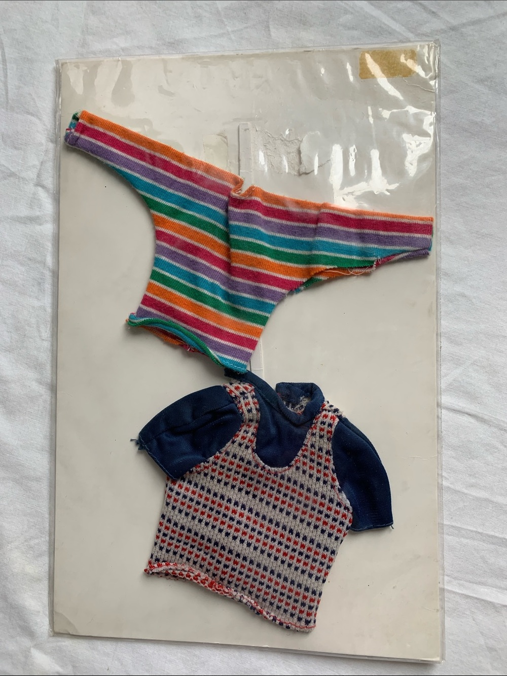 Vintage 1970s Barbie Clothing Lot - 2 "Best Buy" Fashion Tops (TLC) - Picture 7 of 8